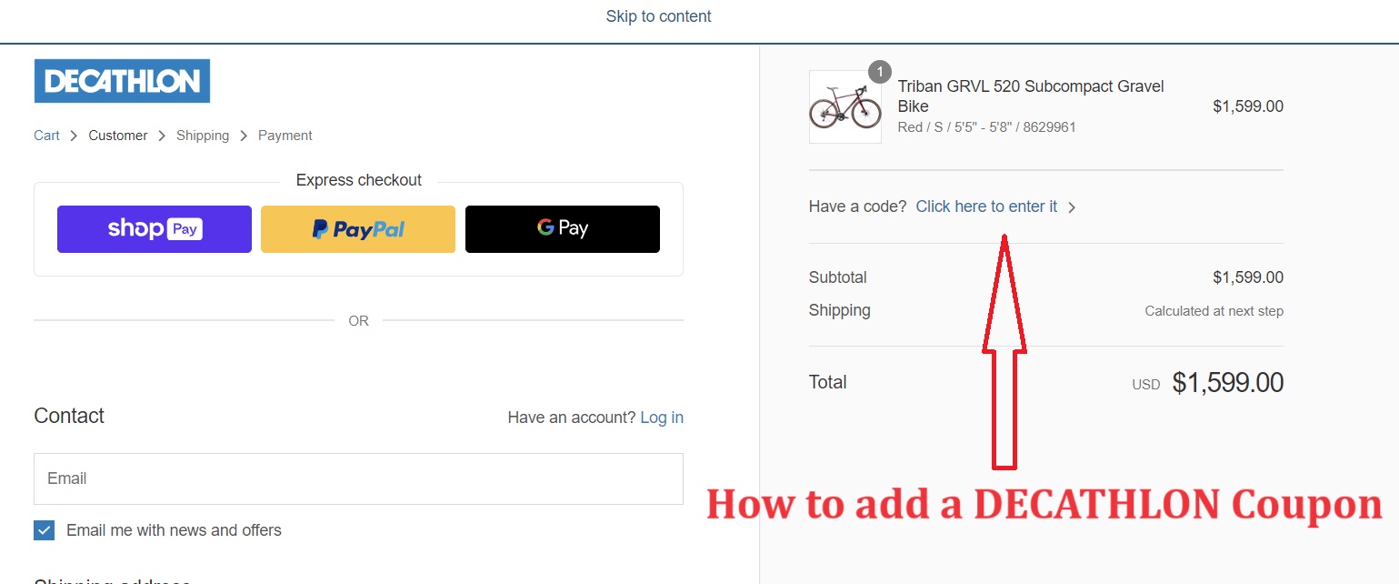 🧾 How to Use a Decathlon Discount Code Step-by-Step